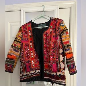 Super fun vintage coat w/ embellishments